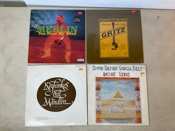 Grab Bag Of Vinyl Oddities Steven Halpern Ancient Echoes Raisins With Almonds George Gritzbach And Merlin