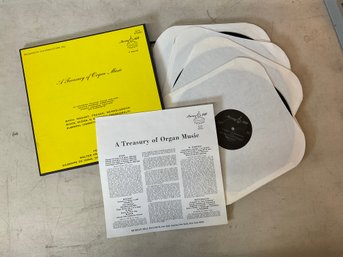 A Treasury Of Organ Music 5 Record Set Vinyl Murray Hill Records S23791 Buxtehude Bach Mozart Albinoni
