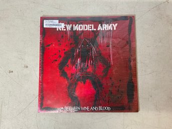 Sealed Unopened Vinyl LP  New Model Army Between Wine And Blood Ear Music Attack Attack 2014