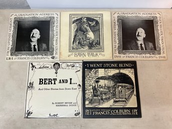 Francis Colburn Graduation Address Droll Yankees I Went Stone Blind Barn Talk Bert And I Comedy 1962