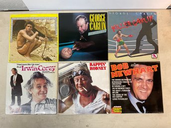 Vintage Vinyl Comedy Albums George Carlin Killer Carlin Richard Pryor Dove Records Rappin Rodney Newhart