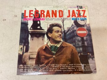 Michel Legrand Jazz Featuring Miles Davis Columbia CL 1250 Vintage Vinyl Record LP Album