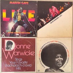 60s And 70s Albums Marvin Gaye Live London Palladium The 5th Dimension Live Roberta Flack Dionne Warwick