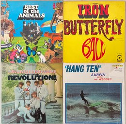 60s Rock Albums Best Of The Animals Iron Butterfly Ball The Wedges Hang Ten Paul Revere And The Raiders