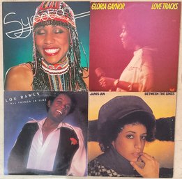 1970s Albums Syreeta, Gloria Gaynor Love Tracks  Janis Ian Between The Lines  Lou Rawls All Things In Time