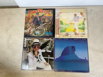 Elton John Vinyl Albums Captain Fantastic Goodbye Yellow Brick Road Greatest Hits Empty Sky