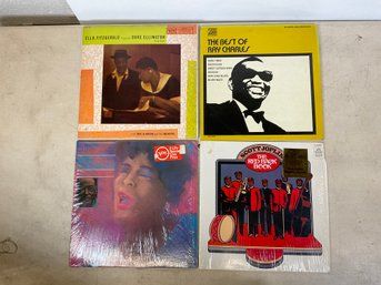 Scott Joplin Red Black Book Ella Fitzgerald Duke Ellington Best Of Ray Charles Verve Records Vintage Vinyl