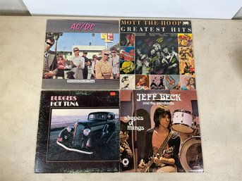 Burgers Hot Tuna AC DC Dirty Deeds Jeff Beck Yardbirds Shape Of Things Mott The Hoople Greatest Hits Vinyl