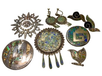 Taxco & More Sterling Southwestern Jewelry Lot