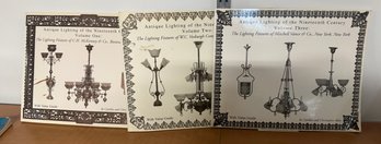 Vols. 1, 2 & 3 Antique Lighting Of The Nineteenth Century Cynthia & Christopher Allen