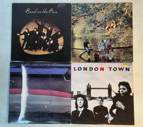 Wings Albums Band On The Run Wild Life London Town Wings Over America Apple Records