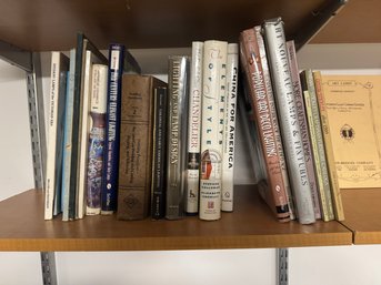 25 Books On Antiques Stickley, Lighting Etc