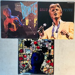David Bowie Albums Lets Dance Golden Years Tonight AFL 1 4792 SJ 17138 SD 17093