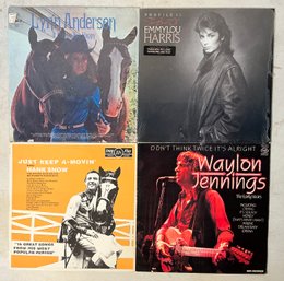 Country Western Albums Hank Snow Emmylou Harris Waylon Jennings Lynn Anderson