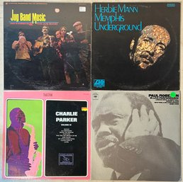 Vinyl Jazz Paul Robeson Herbie Mann Memphis Underground Charlie Parker Sealed Jim Kweskin And The Jug Band