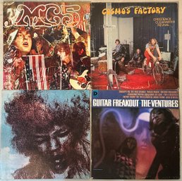 60s Rock Albums MC5 Kick Out The Jams Creedence Clearwater Revival The Ventures Guitar Freakout Jimi Hendrix