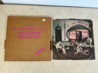 Muscle Of Love Alice Cooper In Original Cardboard Sleeve 1973 BS 2748