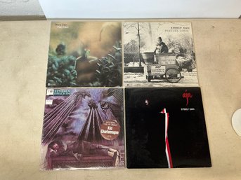 Steely Dan Vintage Vinyl Lot Pretzel Logic Royal Scam Aja And Katy Lied