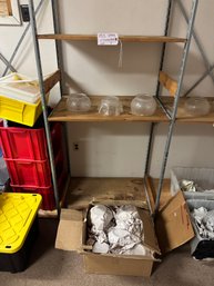 Box Of 5' Fitter Singles Glass Shades