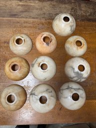 10 Antique Alabaster Shades