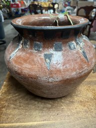 Large Art Deco ? Art Pottery Urn / Planter / Vase  Signed W M Glarcy ?