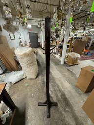 Antique Mission Style Coat Rack  With Original Hooks