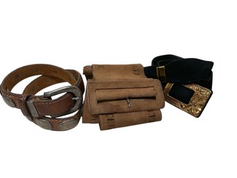 Vintage Womens Belts Various