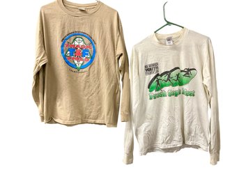 Two Red Auerbach Youth Foundation Long Sleeve Shirts