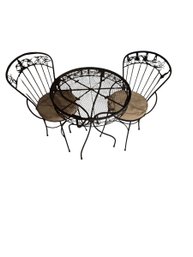 Curly Iron Bistro Set.
