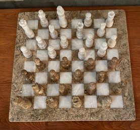 Marble And Granite Chess Set.