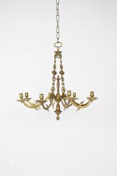 C458 18th Century Baroque Candle Chandelier