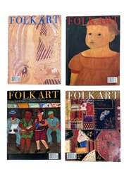 Folk Art Magazine Full Year For 1995 Four Issues Volume 20 Number 1 2 3 And 4