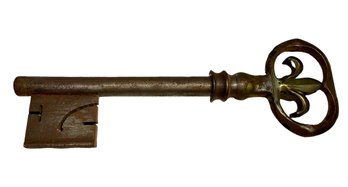 Huge Antique Metal Key