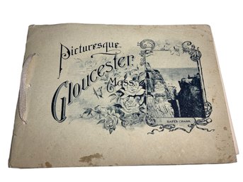 Antique 1902 Booklet Of Picturesque Gloucester, Mass Photos