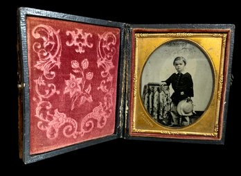 Antique Ambrotype? Portrait Of Child