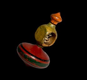 Antique Wooden Toy Top