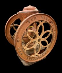 Huge 25' Tall Antique American Enterprise Coffee Mill Grinder