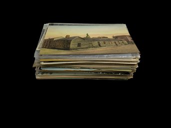 90 Plus Antique Postcards Toc Early 1900s Americana Ferris Wheel Etc