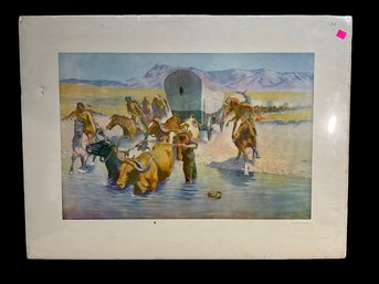 1904 Frederic Remington Print The Emigrants