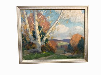 Cecil Chichester (1891-1963) Oil On Board Landscape Signed