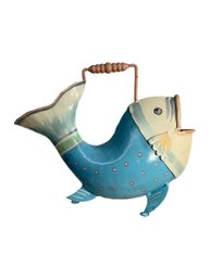 Metal Fish Watering Can