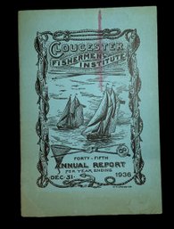 1936 Gloucester Fishermans Institute Annual Report