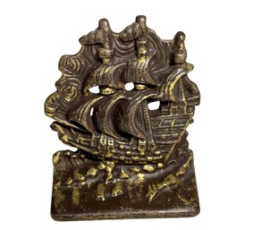 Cast Iron Sailboat
