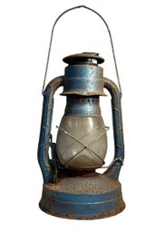 Antique Oil Hurricane Lantern
