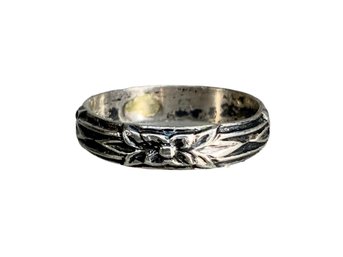 Art Nouveau Antique Sterling Band