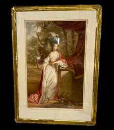 Royal Intrigue! Pencil Signed Clifford R James Print Gift Of Duchess Of Rutland