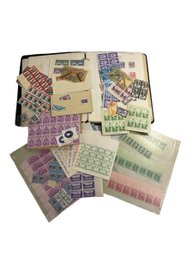 Album With 1910s 20s 30s And 40s US  Austrian And Assorted World Stamps Airmail Alaska Florida Etc