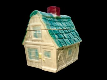 Vintage Mid Century Brush McCoy Cottage Cookie Jar