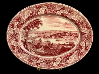 Johnson Bros Historic America Porcelain Platter Washington DC