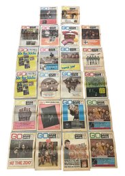 1960s Go Newspaper Boston Pop Music Rock Folk Garage 22 Issues All 1967 Dates Greatful Dead Blues Magoos
